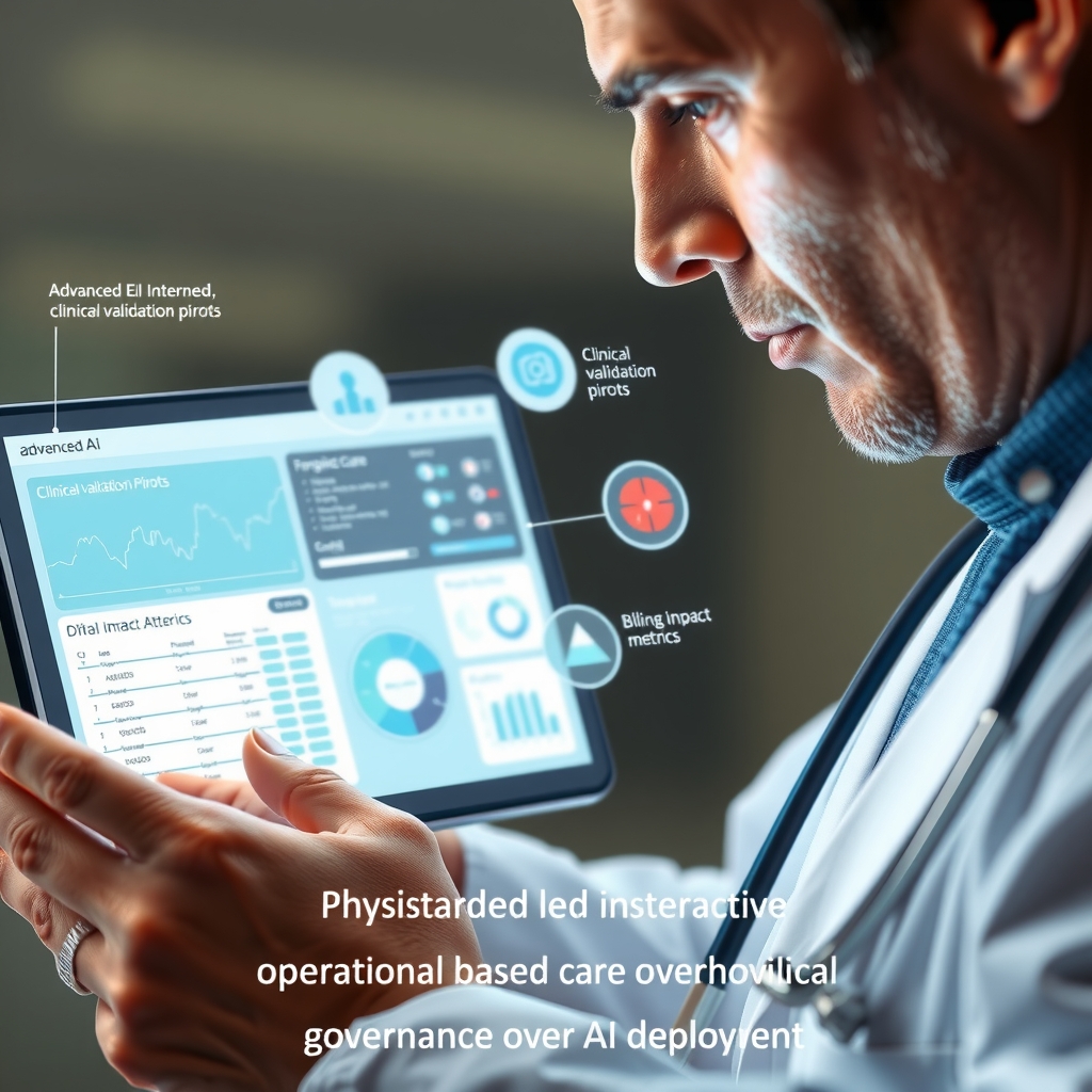 AI Licensure Debate Misses the Point — Physicians Must Lead